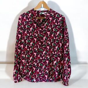 Stella McCartney Pink and Green Floral Top